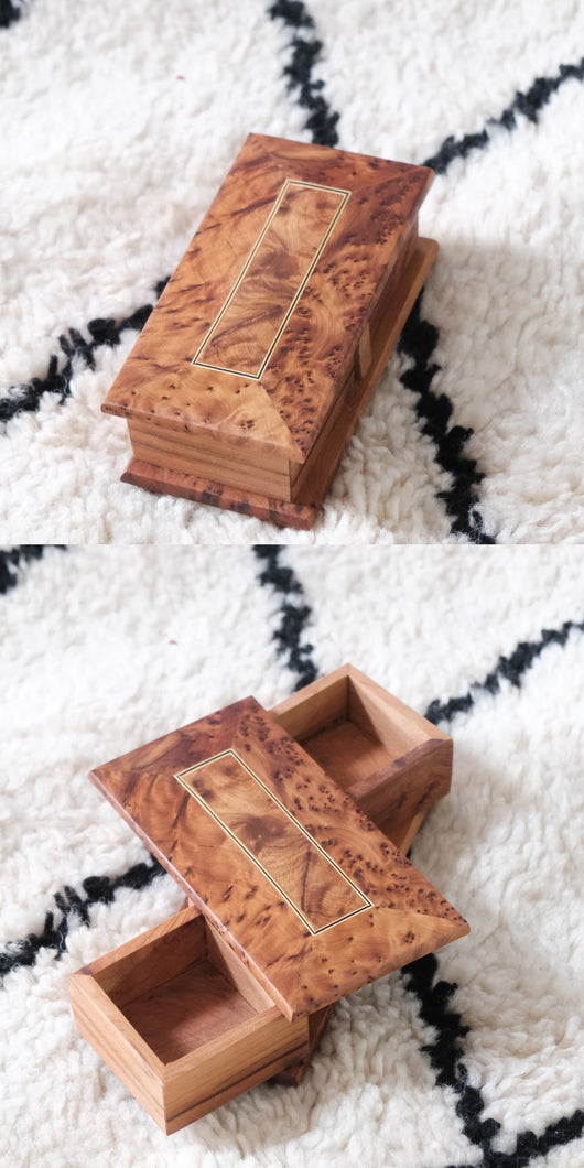 Caja Joyero Marrroquí Giratorio de Madera Artesanal - Image 24