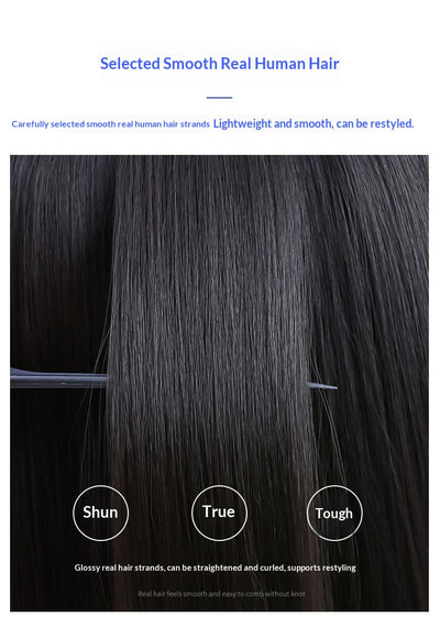 Peluca Frontal de Encaje 13x4 Cabello Humano Natural - Image 7