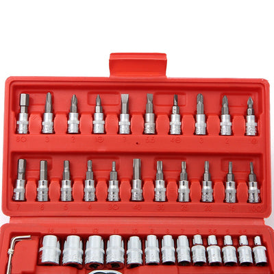 Juego de Llaves de Tubo y Trinquete Profesional para Reparaciones - Image 9