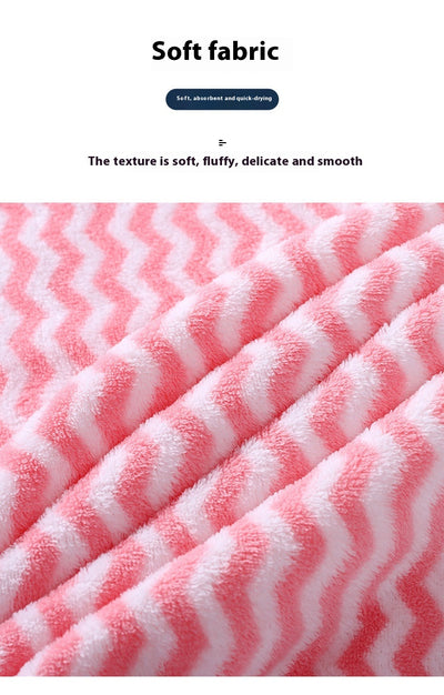 Juego de Toallas Coral Fleece Efecto Agua - Mamá e Hijo - Image 26