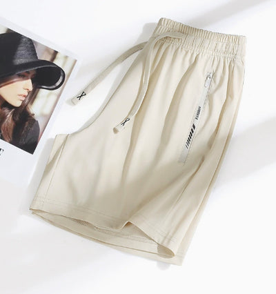 Pantalones Deportivos Hombre Tela Ice Silk Transpirable Ajuste Relajado - Image 8