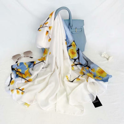 Pañuelo de Seda Coreano Versátil para Mujer - Image 32