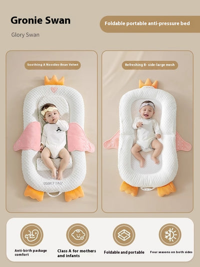 Cuna Envolvente Anti Sobresaltos para Bebé con Diseño Minimalista - Image 13