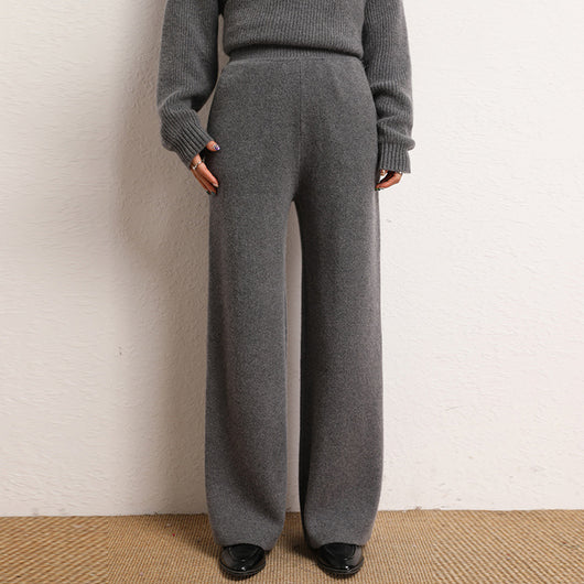 Pantalones Rectos Casuales de Temperamento Elegante para Mujer - Image 16