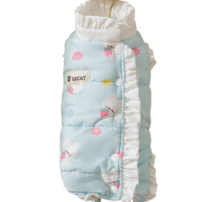 Abrigo Térmico de Forro Polar para Perros Pequeños y Gatos - Ropa de Invierno - Image 8