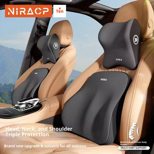 Cojín Lumbar Viscoelástico para Auto con Soporte Cervical - Image 11