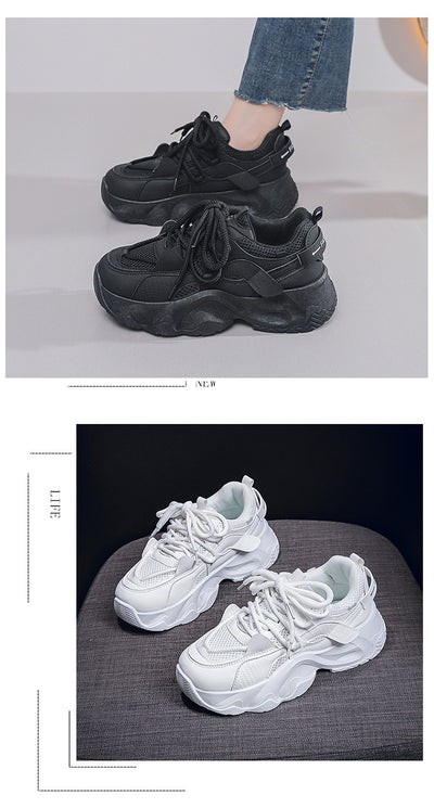 Tenis Casuales Blancos con Alzada para Hombre - Estilo Moderno y Versátil - Image 14