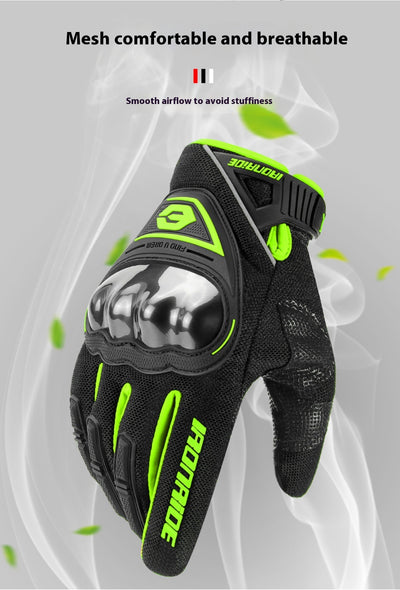 Guantes de Motocicleta Blindados con Pantalla Táctil y Protección Antigolpes - Image 14