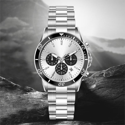 Reloj de Cuarzo para Hombre con Correa de Acero Inoxidable Premium - Image 20