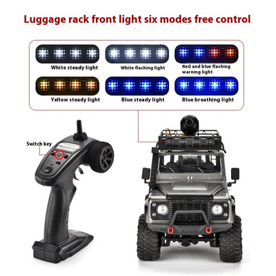 Vehículo 4x4 Todoterreno RC con Faros LED Controlables - Image 4