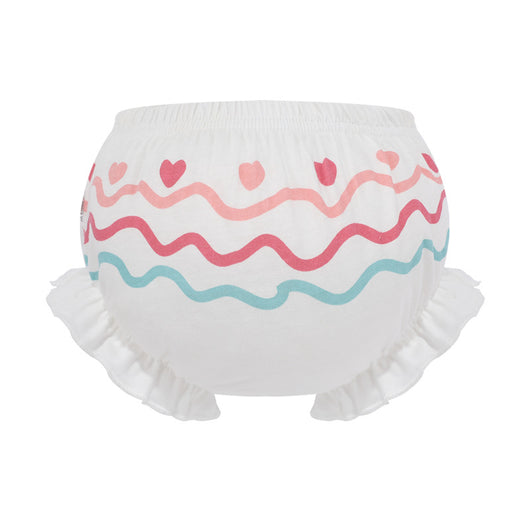 Shorts Triangulares con Moño para Niñas y Niños - Pantalones Cortos Estilo Pan - Image 5