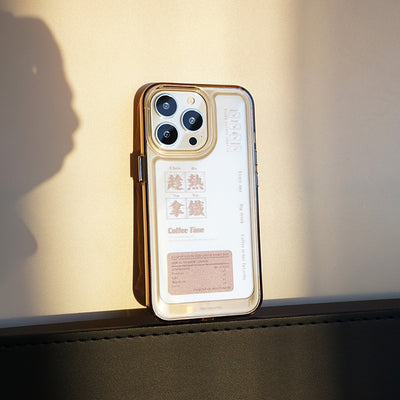 Funda para Teléfono con Botón Metálico Estilo Café - Image 6