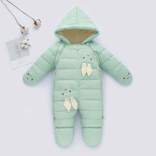Pijama Enterizo de Algodón con Plumón para Recién Nacido - Image 12