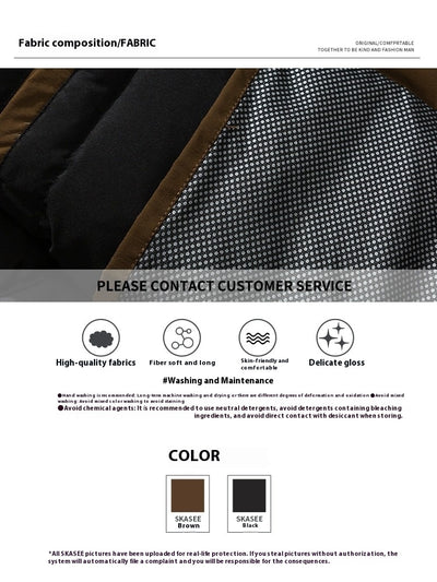 Chaqueta Acolchada de Trabajo Impermeable con Capucha y Múltiples Bolsillos - Image 12