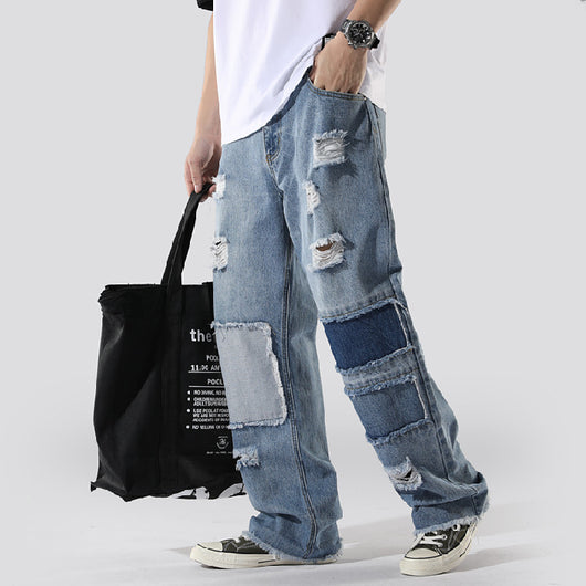 Pantalones Baggy Overol Tipo Papá para Hombre - Image 11