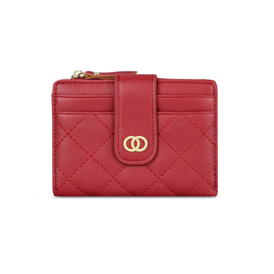 Billetera Compacta Bordada para Mujer con Múltiples Compartimentos - Image 14