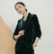 Blazer Ejecutivo Slim Fit en Terciopelo