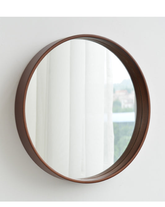 Espejo de Baño en Madera Maciza - Diseño Minimalista para Dormitorio