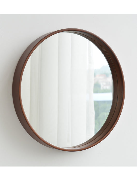 Espejo de Baño en Madera Maciza - Diseño Minimalista para Dormitorio
