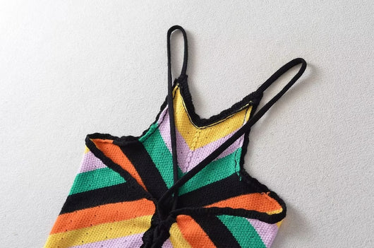 Bolsa Bandolera Retro Arcoíris para Mujer - Estilo Hot Girl Europeo - Image 7
