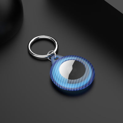 Funda Protectora Ultra Delgada para Rastreador de Dispositivos Anti-pérdida - Patrón Fibra de Carbono - Image 7