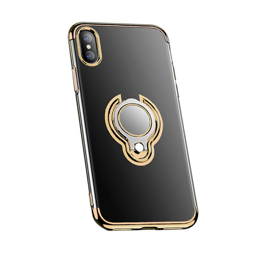 Funda Magnética Chapada para Celular con Anillo de Sujeción - Image 3