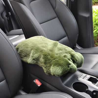 Cojín de Felpa para Reposabrazos de Auto - Almohadilla Térmica Confort Viajes - Image 4