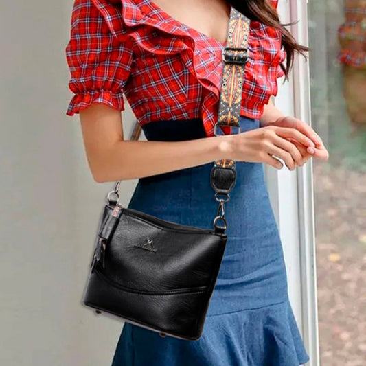 Bolsa Bandolera Retro Lujo Ligero - Diseño Versátil y Elegante