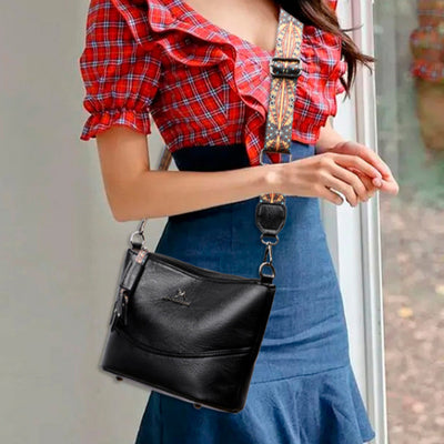 Bolsa Bandolera Retro Lujo Ligero - Diseño Versátil y Elegante