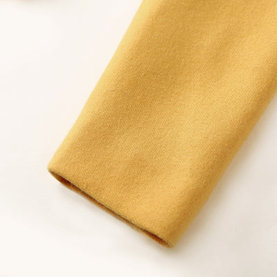 Vestido Ejecutivo Amarillo con Cintura Definida - Image 9