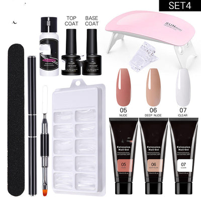Set de Adhesivo Gel para Uñas Artísticas 15ml con Fotocurado - Image 4
