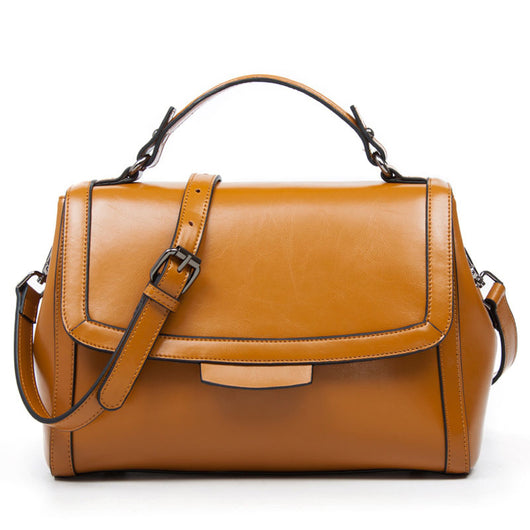 Bolsa de Cuero Genuino para Mujer - Crossbody Versátil - Image 3