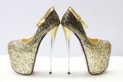 Tacón Stiletto Ultra Alto 19cm con Lentejuelas Degradadas para Fiesta - Image 10