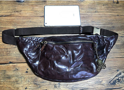 Bolsa de Pecho en Cuero Genuino First Layer para Hombre - Image 11