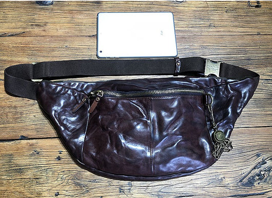 Bolsa de Pecho en Cuero Genuino First Layer para Hombre - Image 11