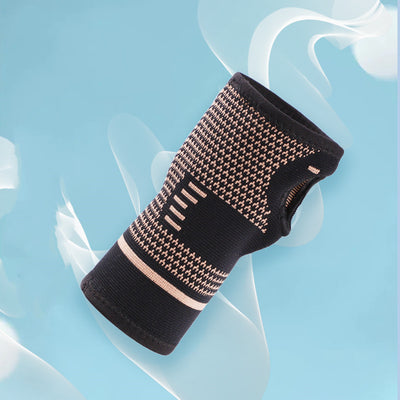 Banda Muñeca Fibra Cobre Tejida Deportiva - Image 10