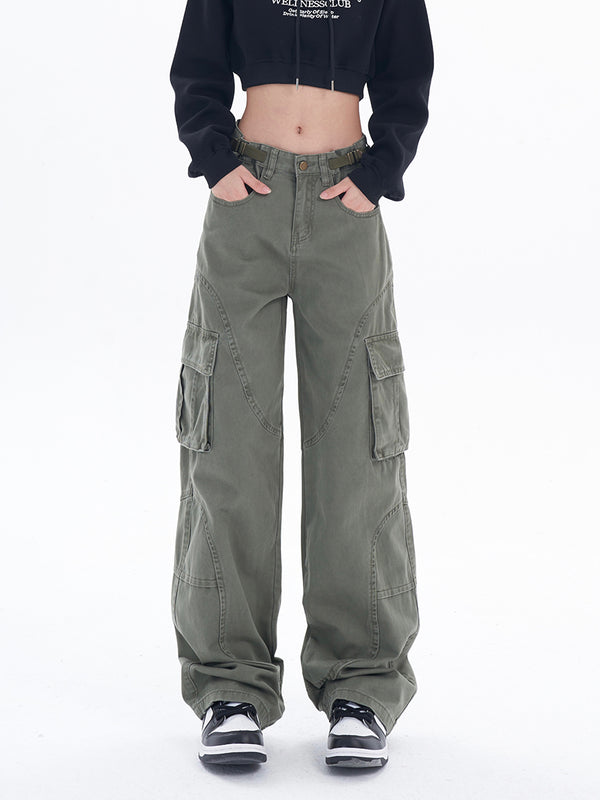 Pantalones Anchos Casuales para Mujer - Corte Relajado y Cómodo