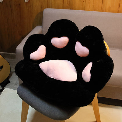Cojín de Felpa con Forma de Pata de Gato - Almohada de Respaldo para Sofá y Silla - Image 6
