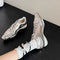 Zapatillas Deportivas de Entrenamiento con Suela Elevada y Diseño Moderno