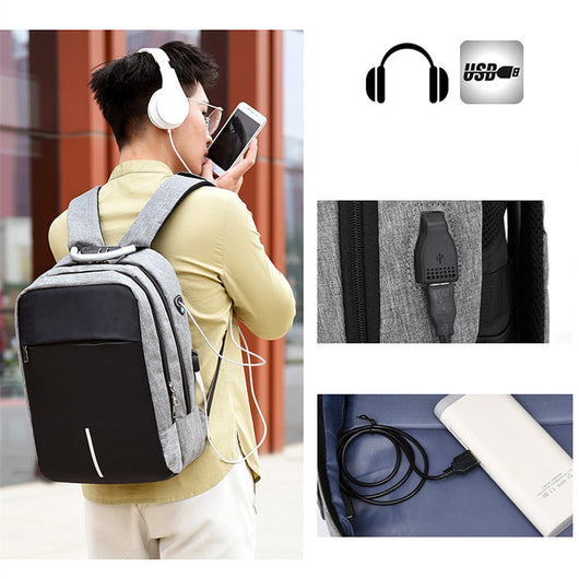 Mochila Antirrobo para Notebook con Puerto USB - Image 8