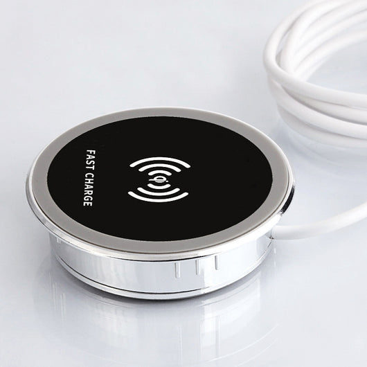 Cargador Inalámbrico Rápido de Escritorio para Smartphones - Image 8