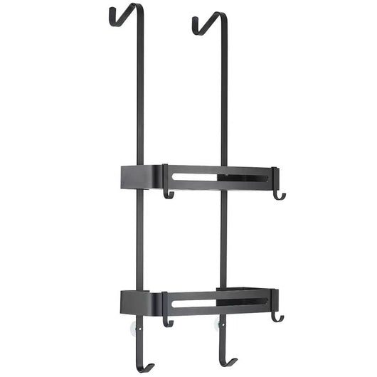 Repisa de Aluminio sin Perforación para Baño - Organizador de Almacenamiento Colgante - Image 6