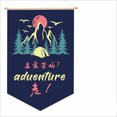 Bandera de Campamento - Decoración Colgante para Tienda de Campaña - Image 18