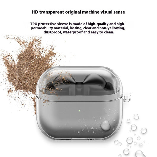 Funda Protectora Transparente para Auriculares con Hebilla de Montaña - Image 3