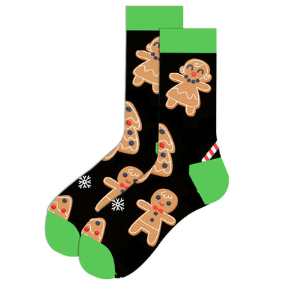 Calcetines Navideños para Hombre - Diseño Alce y Papá Noel en Algodón Premium - Image 62