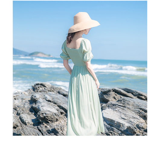 Vestido Mori Slim Cintura Ajustada para Mujer - Image 11