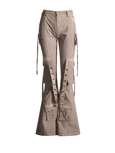 Jeans Acampanados de Cintura Alta para Mujer - Image 13