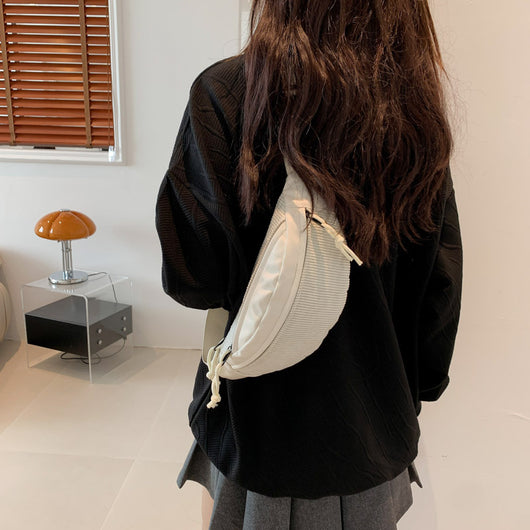 Bolso Bandolera de Pana Premium con Diseño Exclusivo