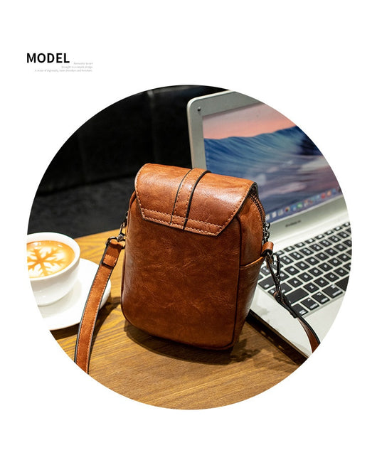 Bolso Bandolera Retro para Mujer - Bolsa de Hombro Único para Teléfono y Accesorios - Image 21