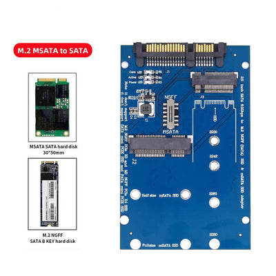 Adaptador Convertidor SATA3 a M.2 NGFF - Tarjeta de Expansión SSD - Image 4